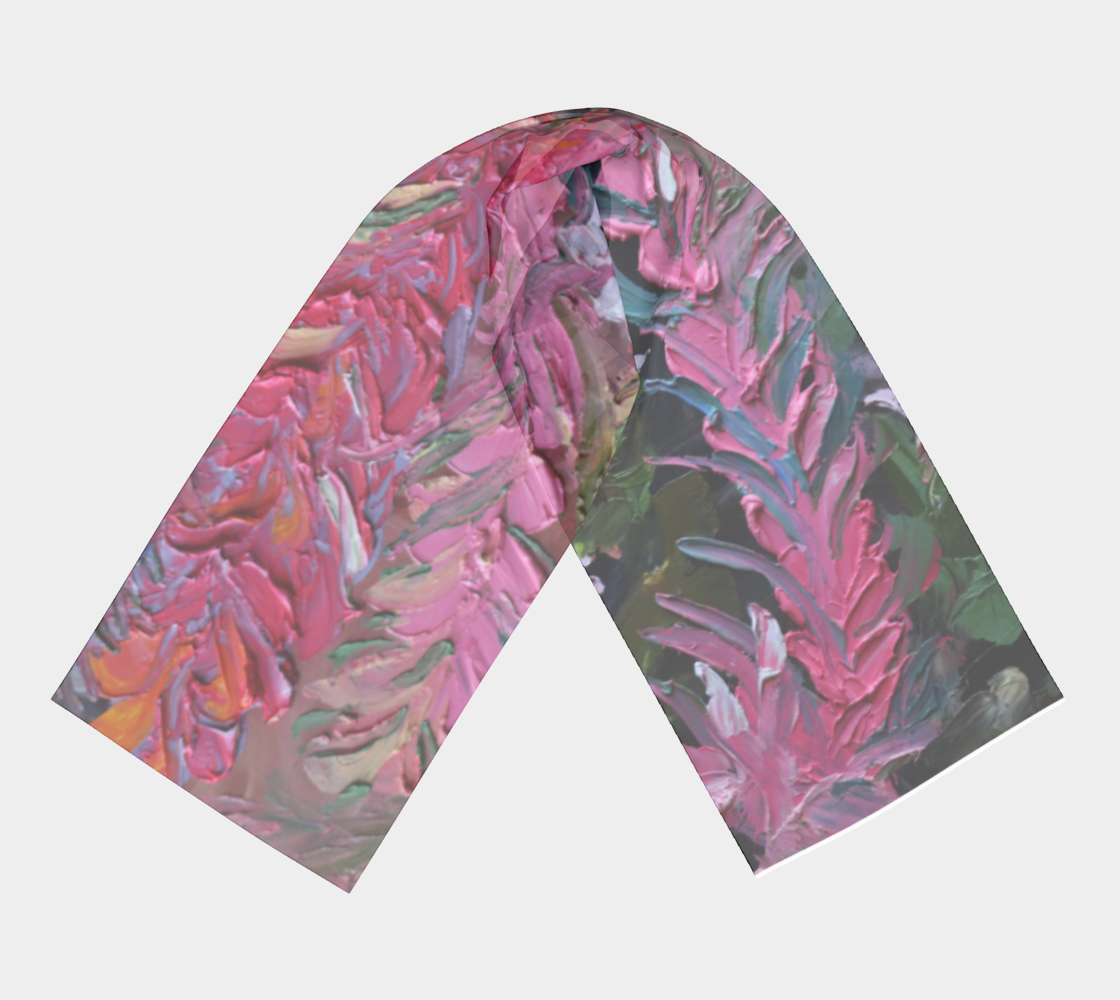 Foulard long - Fleur sauvage n°1