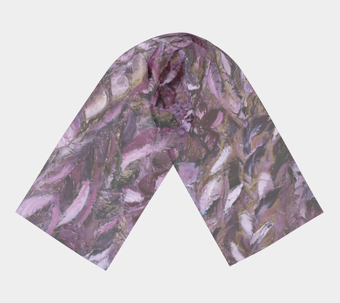 Foulard long - Jardin nocturne n°3