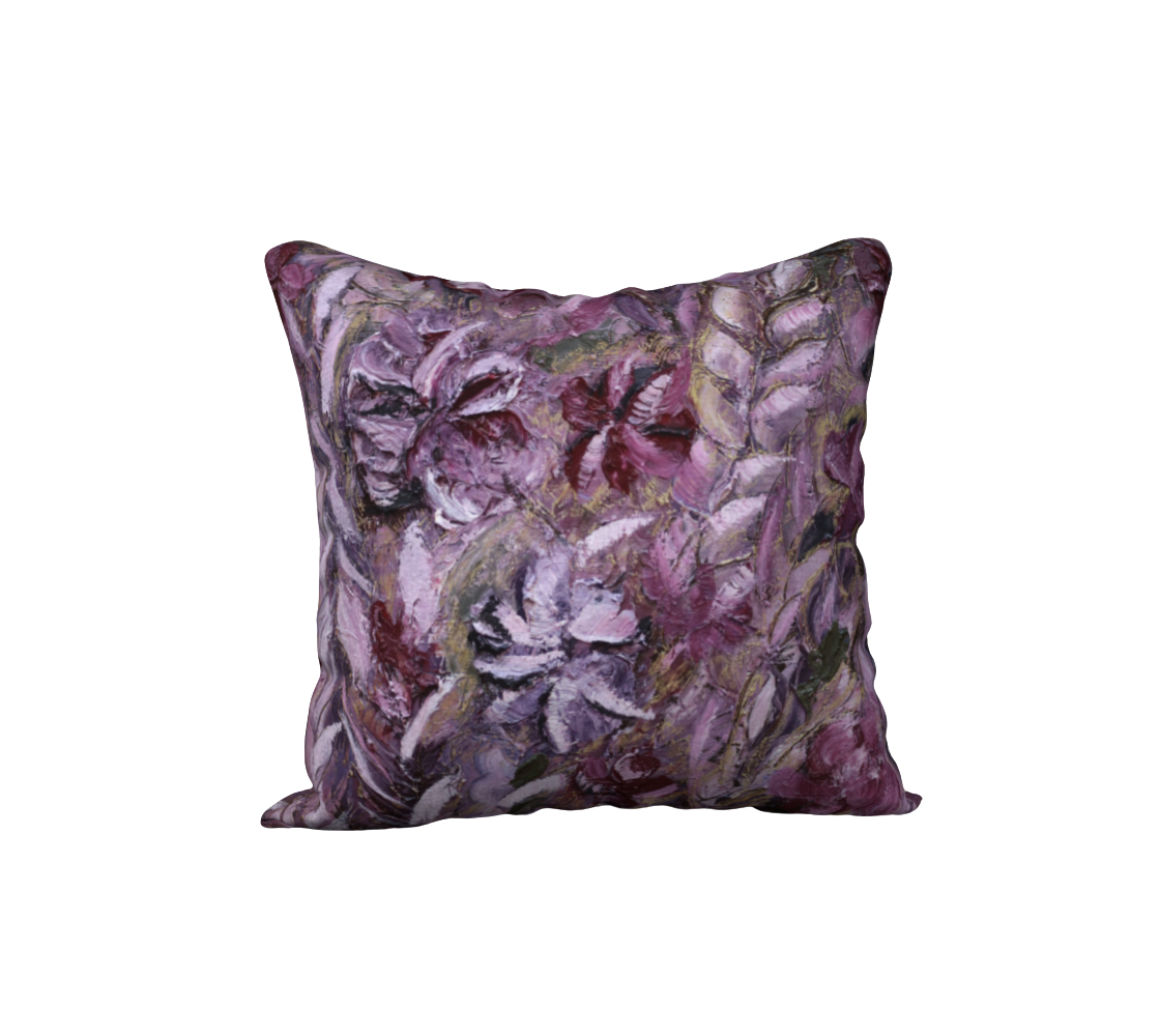 Coussin décoratif 22x22 – Jardin nocturne n°3
