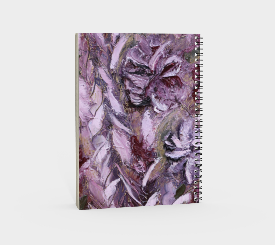 Carnet à spirale Jardin nocturne n°3