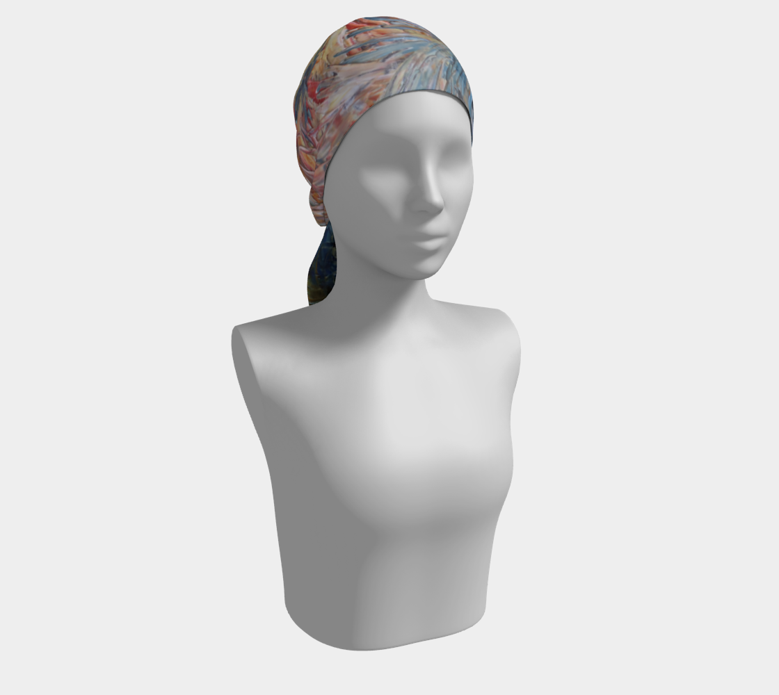 Foulard carré - Éclosion