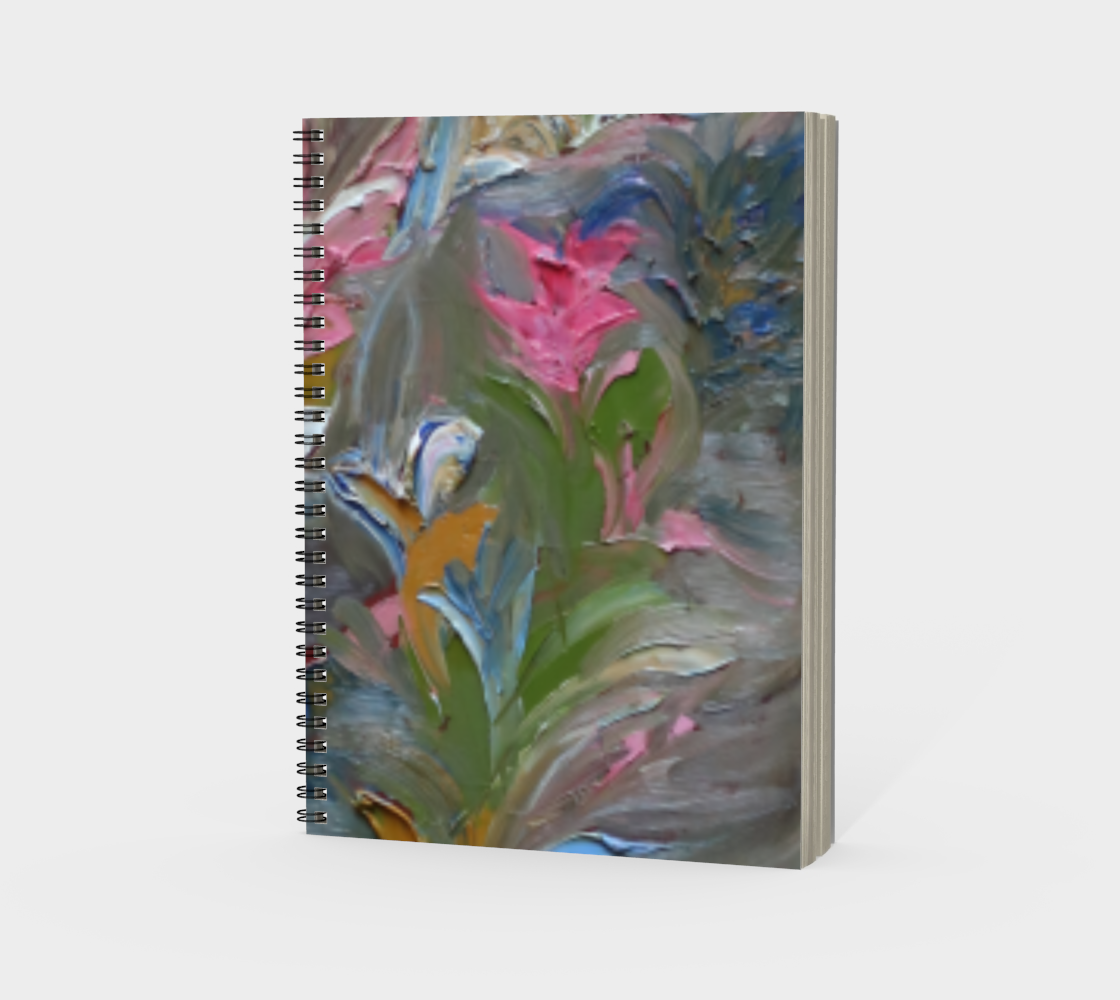 Carnet à spirale Forêt fluide n°2