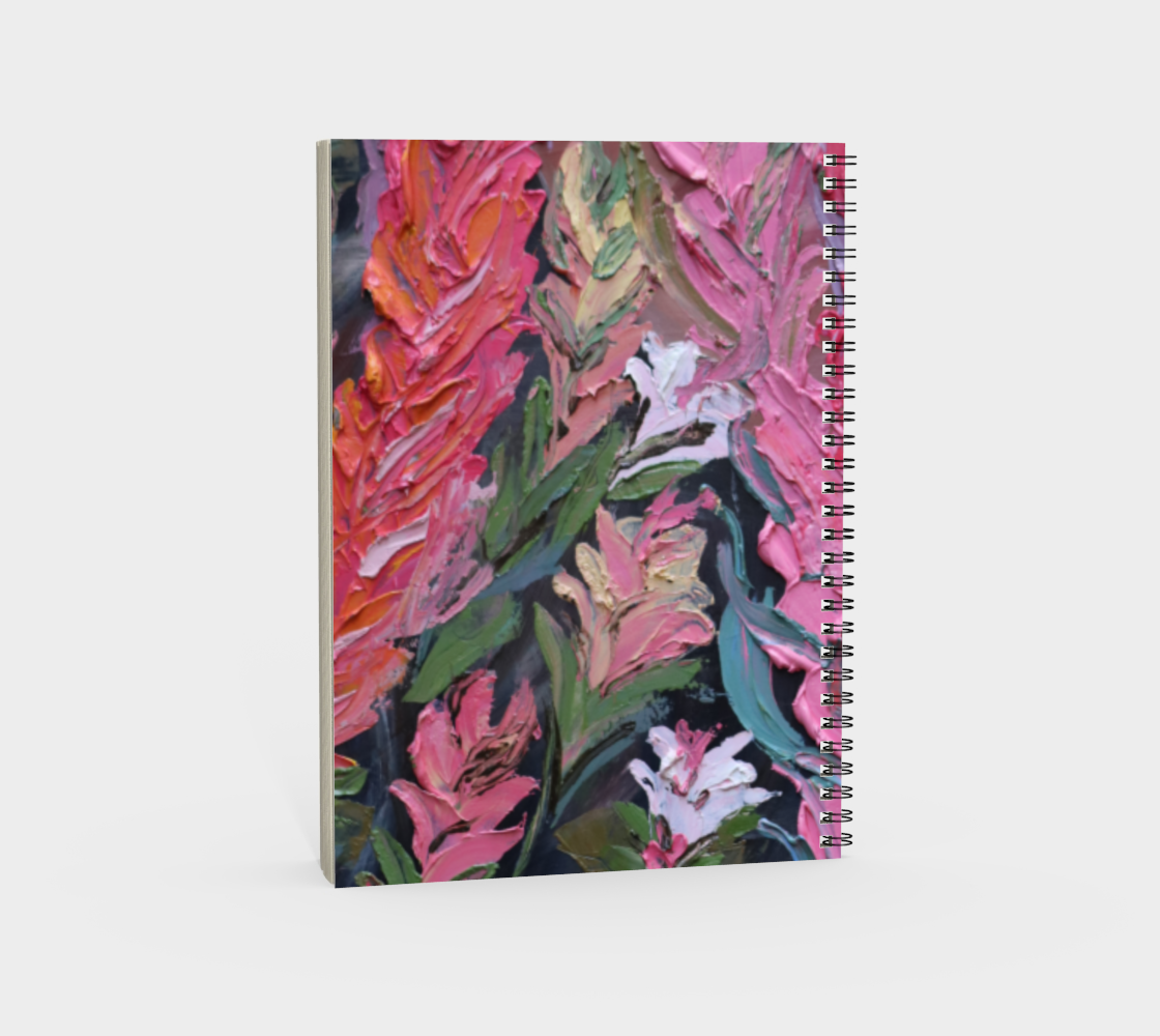 Carnet à spirale Fleur sauvage n°1