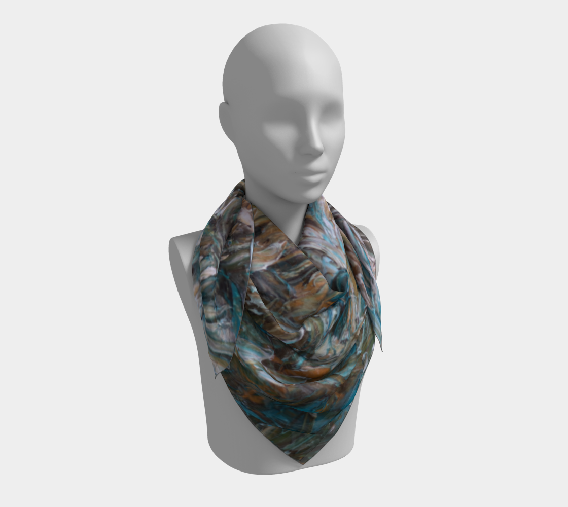 Foulard carré - Souffle de Sève