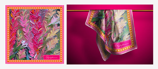 Fleur sauvage - Foulard