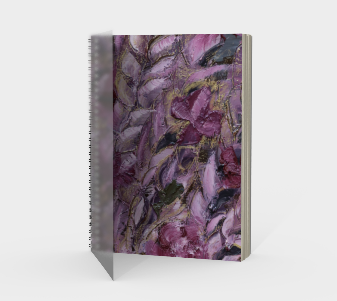 Carnet à spirale Jardin nocturne n°3