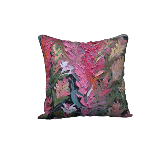 Coussin décoratif 18x18 – Fleur sauvage n°1
