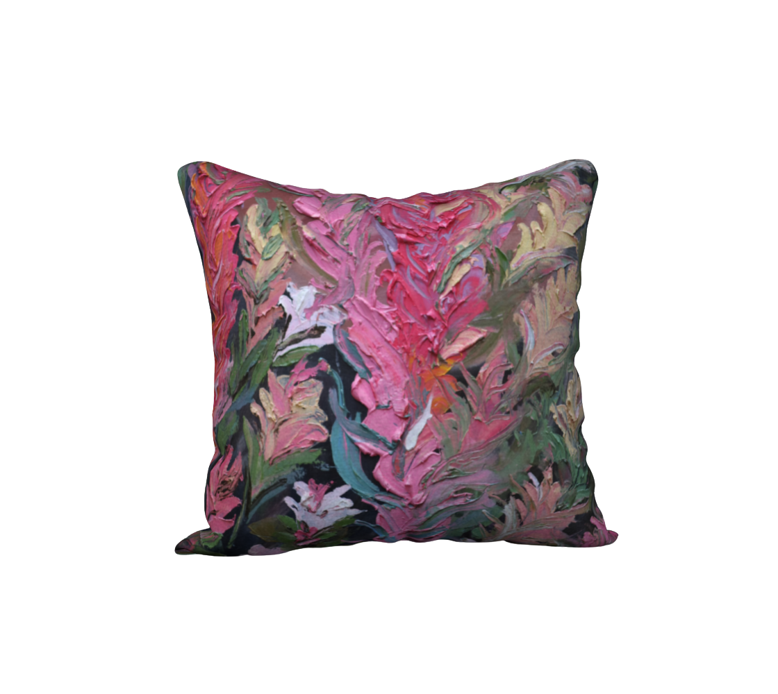 Coussin décoratif 22x22 – Fleur sauvage n°1