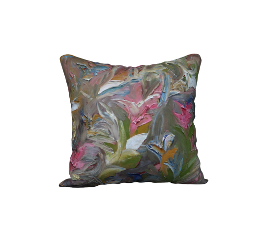 Coussin décoratif 22x22 – Forêt fluide n°2