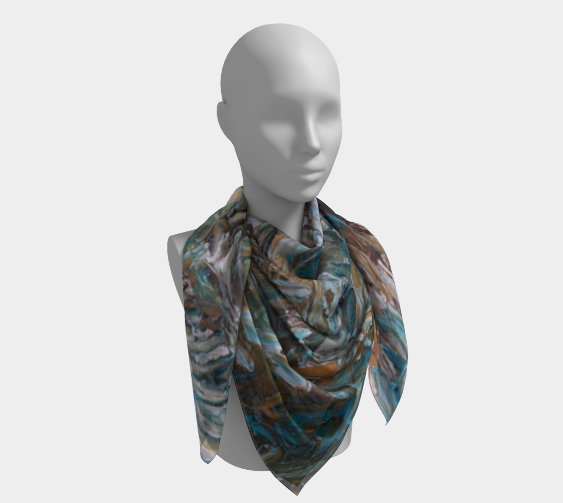 Foulard carré - Souffle de Sève