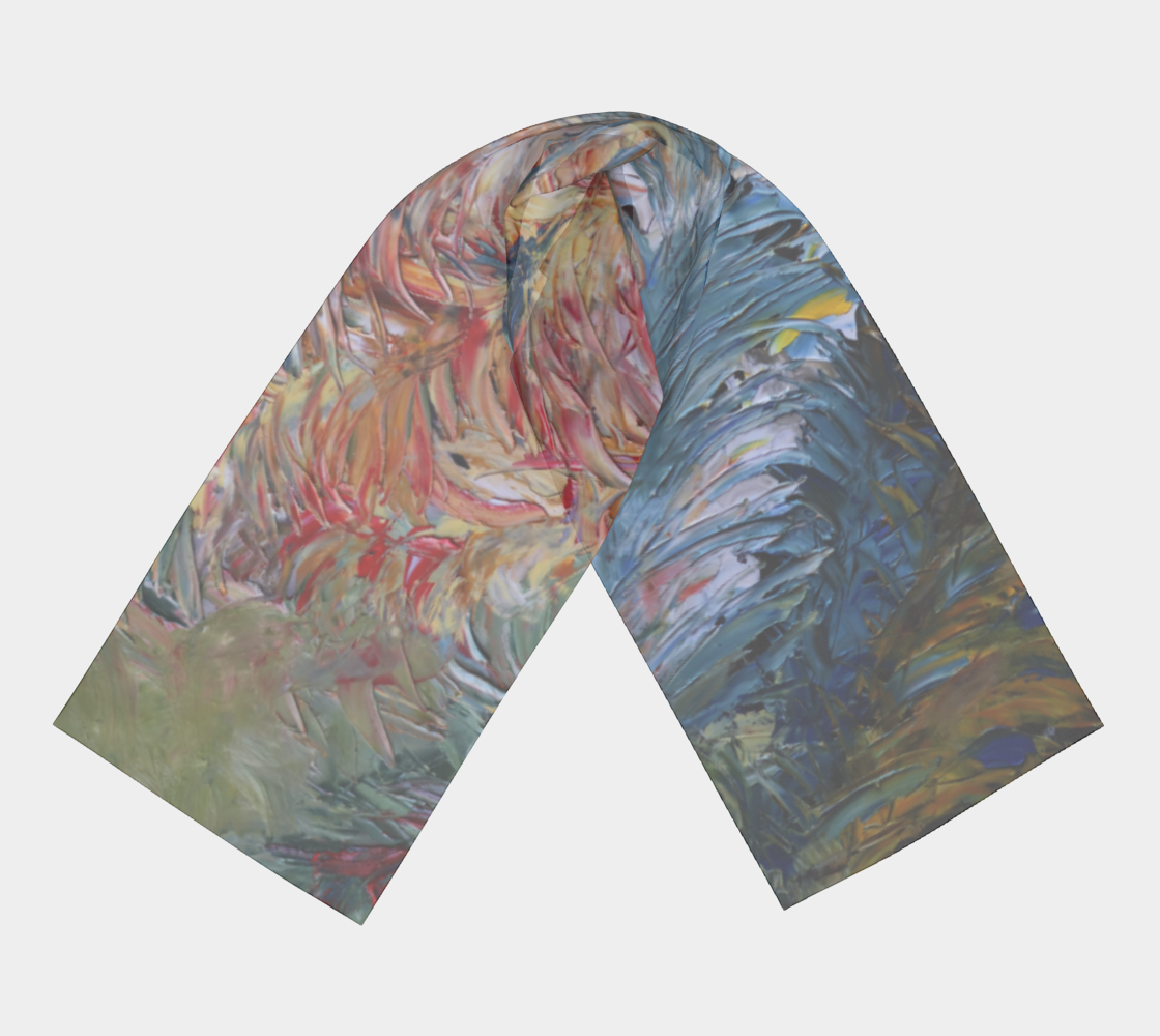 Foulard carré - Éclosion