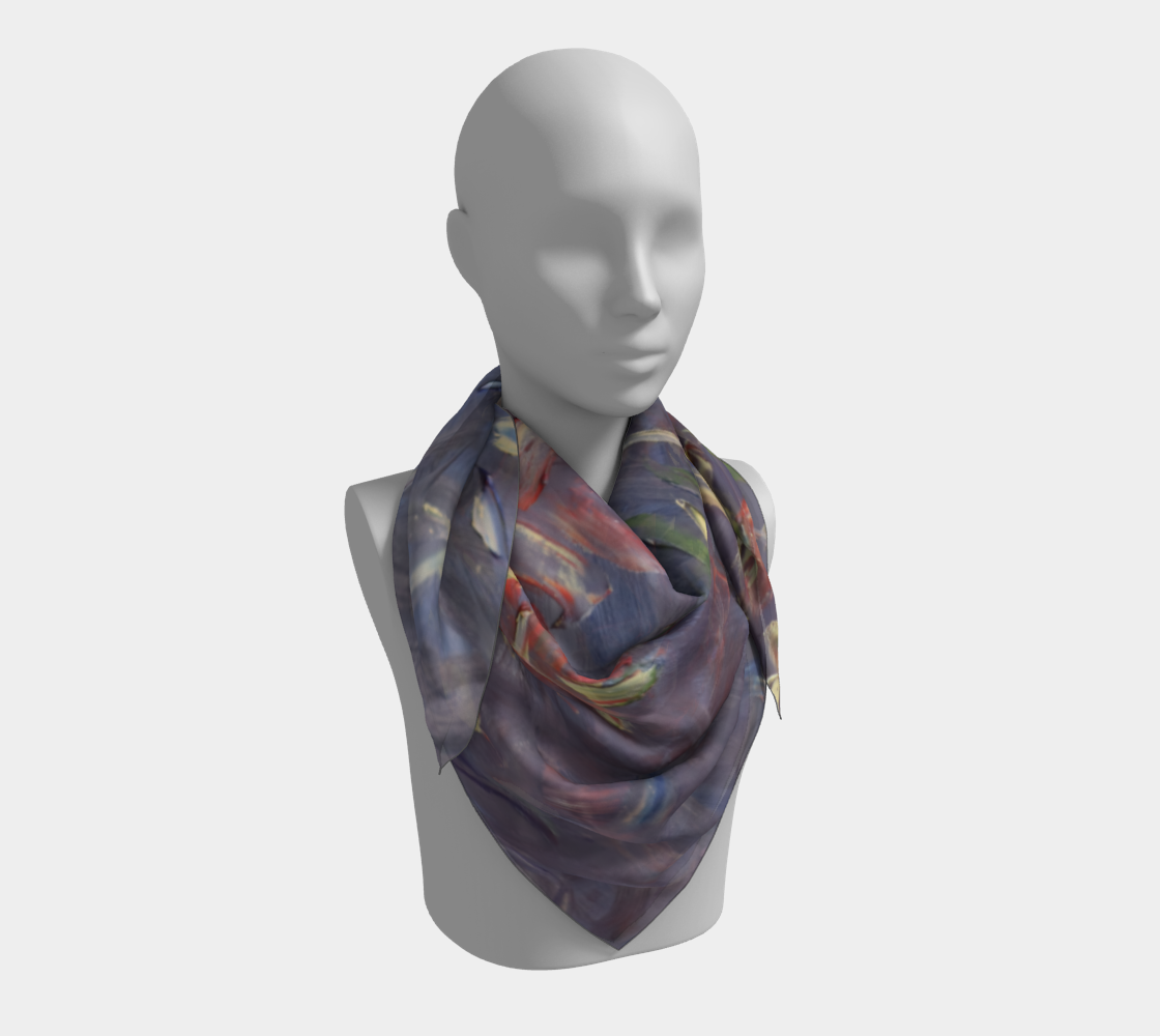 Foulard carré - Entre-deux souffles