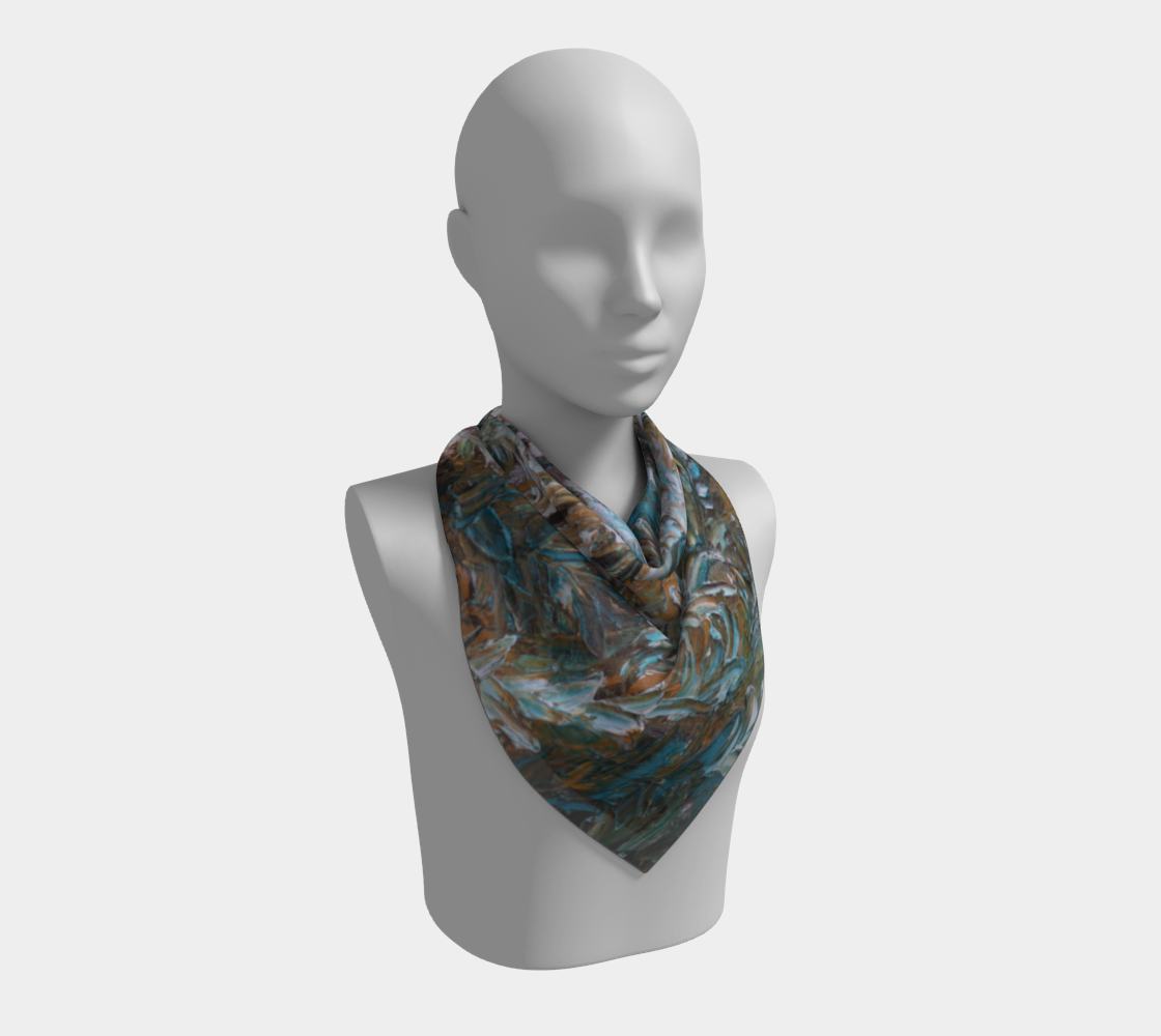 Foulard carré - Souffle de Sève
