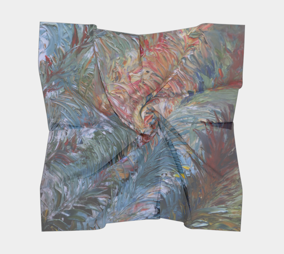 Foulard carré - Éclosion